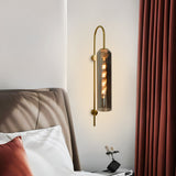 Auric Smoky Modern Wall Lamp