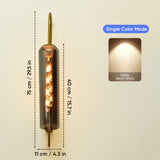 Auric Smoky Modern Wall Lamp