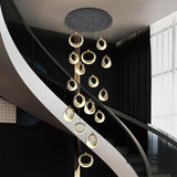Avril Double Height Modern Smart LED Chandelier