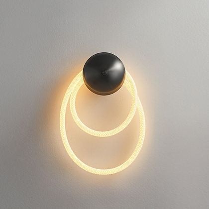 40 Watt Weeny Modern Braided LED DesignIndoor Wall Lamp