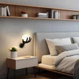 Zen Artistic Hand Globe Wall Lamp