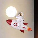 Drovin Astronaut Rocket Moon Wall Lamp for kids