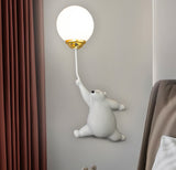 Chicco Glass Post Ball Wall Sconces