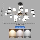 Blanca Smart Voice Assist LED Chandelier