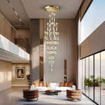 Bloomline Double Height Smart Modern LED Chandelier