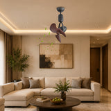 Boreal Black 3 Wooden Blade Ceiling/Wall Fan