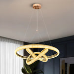 Brielle Gold Modern LED Chandelier