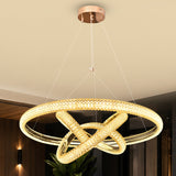 Brielle Gold Modern LED Chandelier