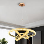 Brielle Gold Modern LED Chandelier