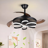 Brisa LED Fan Chandelier