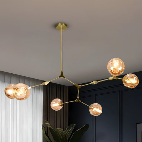 Caesar LED Smart Voice Assist Chandelier