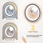 Caribou White Smart Wall Lamp