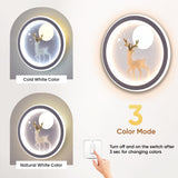 Caribou White Smart Wall Lamp