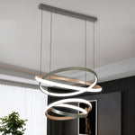 Carola Modern LED Smart Linear Chandelier