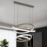 Carola Modern LED Smart Linear Chandelier