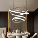 Carola Modern LED Smart Linear Chandelier