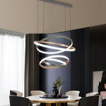 Carola Modern LED Smart Linear Chandelier