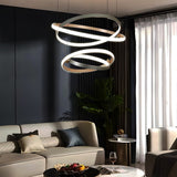 Carola Modern Smart LED Linear Chandelier