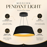 Poncio Black Modern LED Light