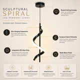 Sentro LED Metal Pendant Lamp