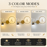 Astronaut Gold LED Wall Lamp