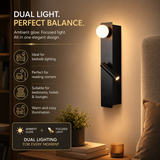Nando Black Modern Indoor Wall Lamp