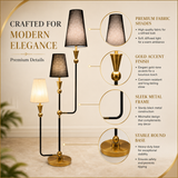 Trivana Modern Designer 3-Shade Floor Lamp