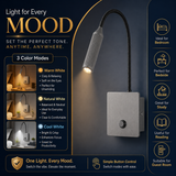 Lifra Grey LED Wall Lamp