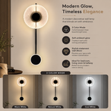 Ventis Flower Shape Crystal Wall Lamp
