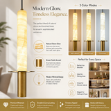 Onira Onyx Marble LED Pendant Light