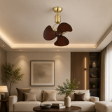 Boreal Gold 3 Wooden Blade Ceiling/Wall Fan