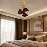 Boreal Gold 3 Wooden Blade Ceiling/Wall Fan