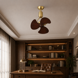 Boreal Gold 3 Wooden Blade Ceiling/Wall Fan
