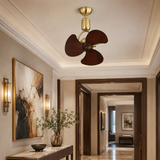 Boreal Gold 3 Wooden Blade Ceiling/Wall Fan