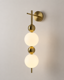 Rikora Modern Dual Globe LED Wall Lamp
