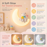 Teddy on Moon 24W LED Wall Lamp