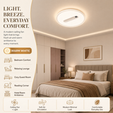 Aerozen Aluminium LED Fan Chandelier