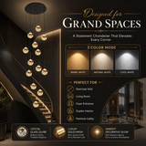 Yulck Smart LED Double Height Modern Chandelier