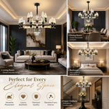 Santorni Smart Voice Assist LED Chandelier