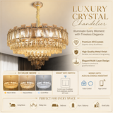 Calixte Smart Voice Assist LED Chandelier