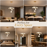 Enrich Smart Voice Assist LED Chandelier