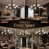 Eureka Smart Voice Assist LED Chandelier