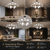 Blanca Smart Voice Assist LED Chandelier