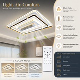 Callum Modern Ceiling Fan Chandelier