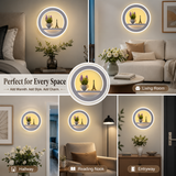 Tower Flower Modern Indoor Wall Lamp