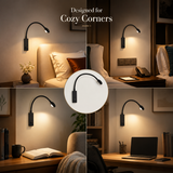 Elerics Black LED Wall Lamp