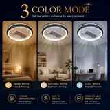 Hubert Smart LED Fan Chandelier