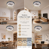 Hubert Smart LED Fan Chandelier