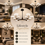 Pellucid Modern LED Chandelier