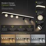 Skate Smart Voice Assist LED Chandelier